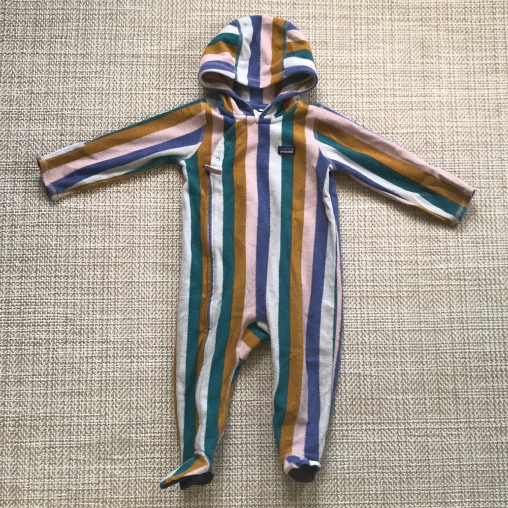 Patagonia Micro Fleece Bunting (size 12-18m)